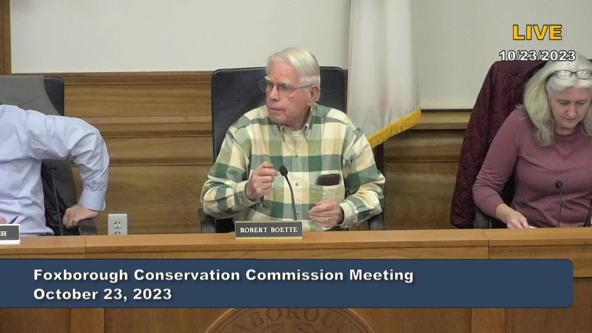 Thumbnail image for Conservation Commission Meeting 10/23/2023