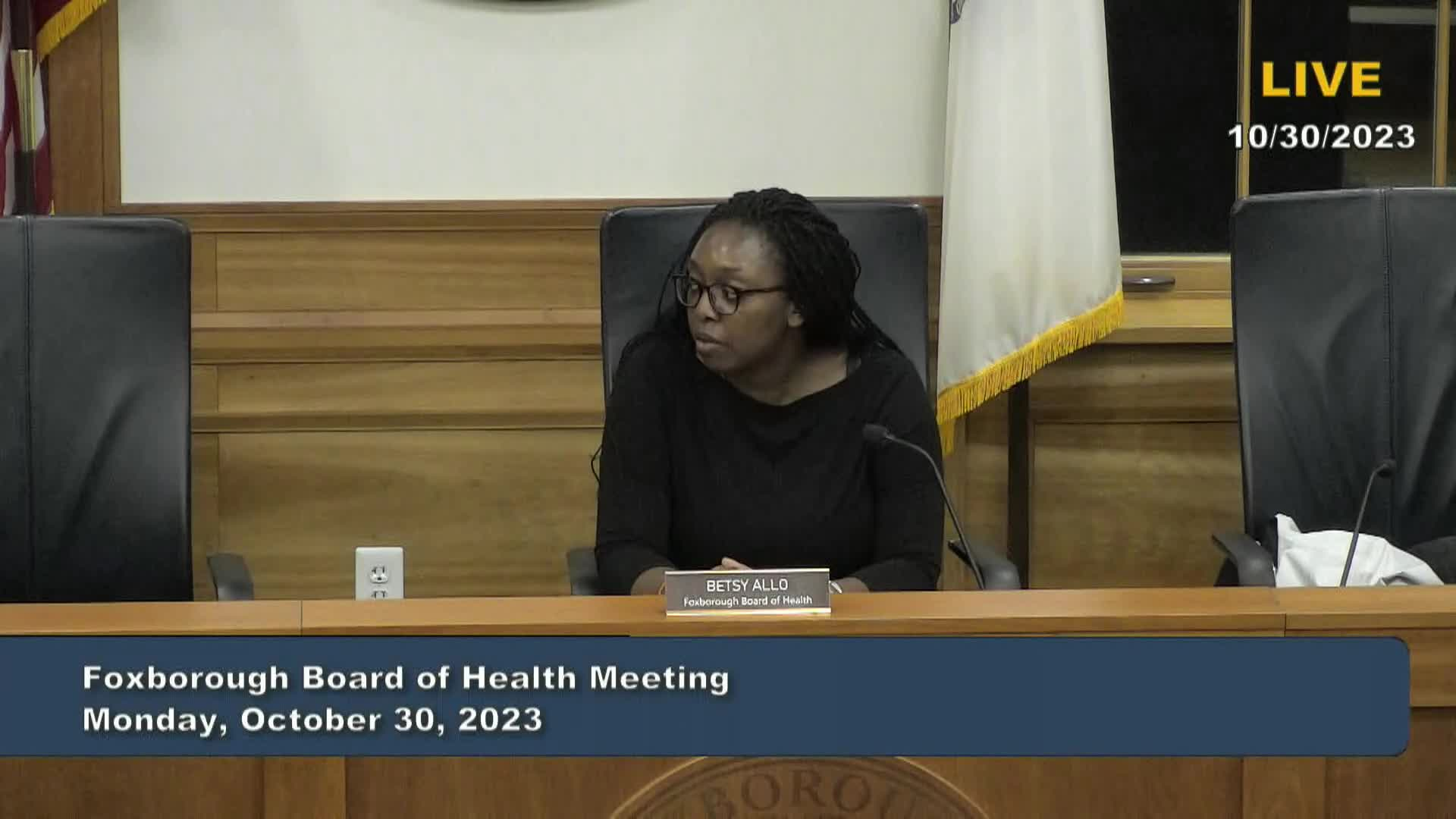 Thumbnail image for Board of Health Meeting