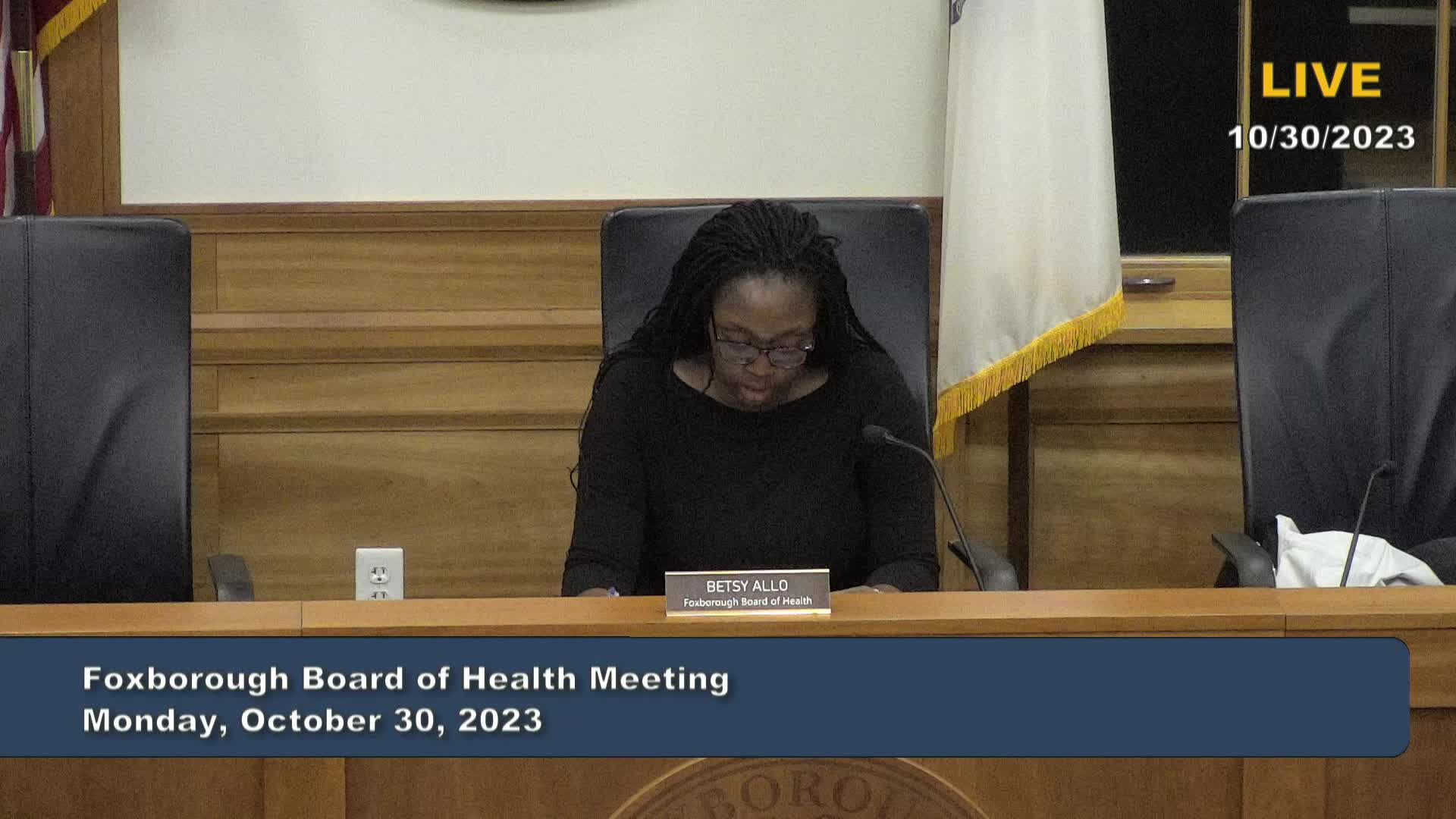 Thumbnail image for Board of Health Meeting